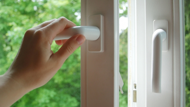 Lüften mit Fenster